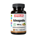 Ashwagandha 8800 mg Superlabs Nutrition 60 Cápsulas Extracto de Raíz 20:1 Suplemento Alimenticio para Estrés Relajación Energía y Bienestar General