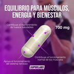 Citrato de Magnesio 325 mg Superlabs Nutrition 100 Cápsulas Suplemento Alimenticio para Función Muscular Sistema Nervioso y Equilibrio de Electrolitos