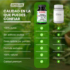 Gymnema Sylvestre 1000 mg Superlabs Nutrition 120 Cápsulas Suplemento Alimenticio para Apoyo Metabólico y Mantenimiento de Niveles Saludables de Glucosa