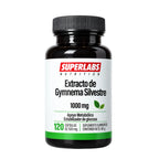 Gymnema Sylvestre 1000 mg Superlabs Nutrition 120 Cápsulas Suplemento Alimenticio para Apoyo Metabólico y Mantenimiento de Niveles Saludables de Glucosa