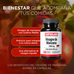 Vinagre de Manzana Superlabs Nutrition 100 Cápsulas con Cultivo Madre Suplemento Alimenticio para Apoyo Digestivo Metabólico y Bienestar General