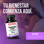 Melatonina Complex 586 mg Superlabs Nutrition con Magnesio GABA L-Teanina y 5-HTP Suplemento Alimenticio para Descanso Relajación y Sueño