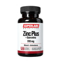 Zinc con Quercetina 910 mg Superlabs Nutrition 120 Cápsulas Suplemento Alimenticio Mineral y Antioxidante para Apoyo al Sistema Inmune