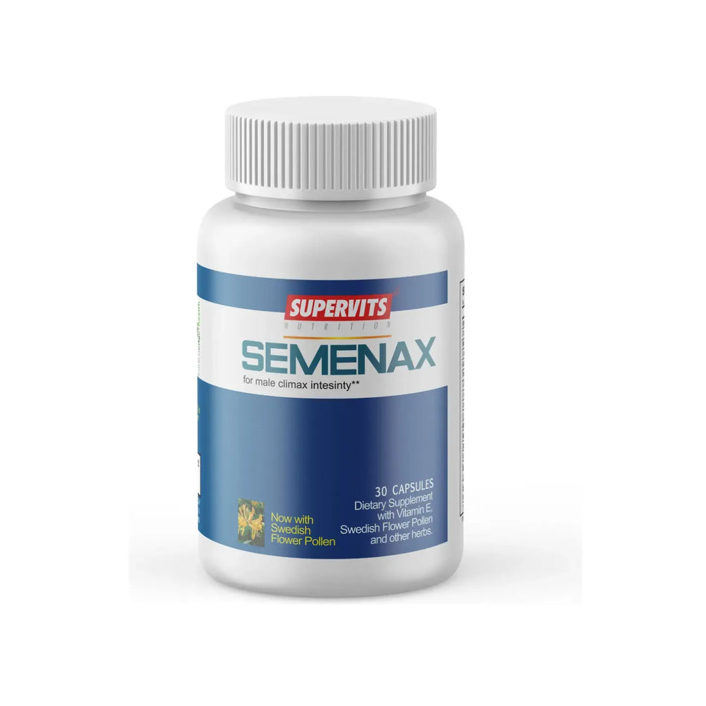 Supervits Semenax Aumenta El Volumen Del Semen Y Mejora Lapotencia 30 capsulas