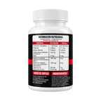 SUPERVITS ERONEX BLACK, FRASCO CON 60 CÁPSULAS DE 500 MG