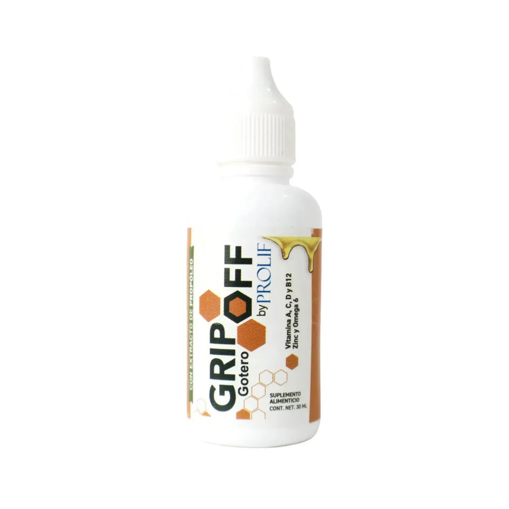 Prolif grip off nanopartículas de semillas de cítricos con extracto de propóleo frasco 30 ml