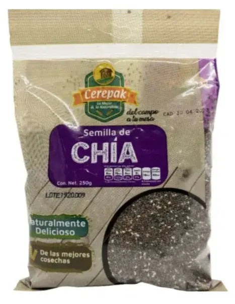 CEREPACK SEMILLA DE CHIA 250 G CEREPAK