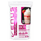 BE Venus 100% Proteina Whey Isolate 1 Kg 52 Serv Malteada de fresa