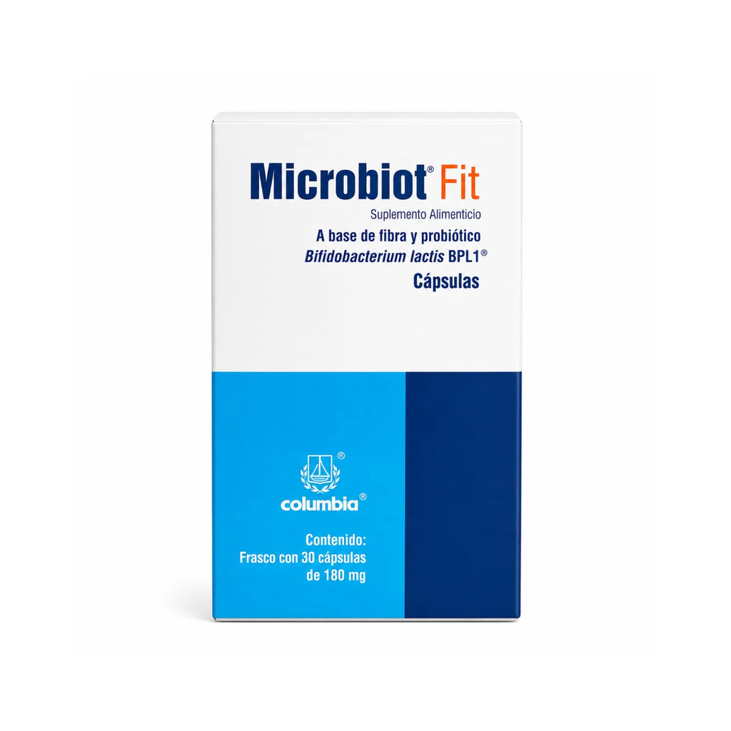 Microbiot Fit Bifidobacterium Lactis Bpl-1 30 Capsulas de 180mg