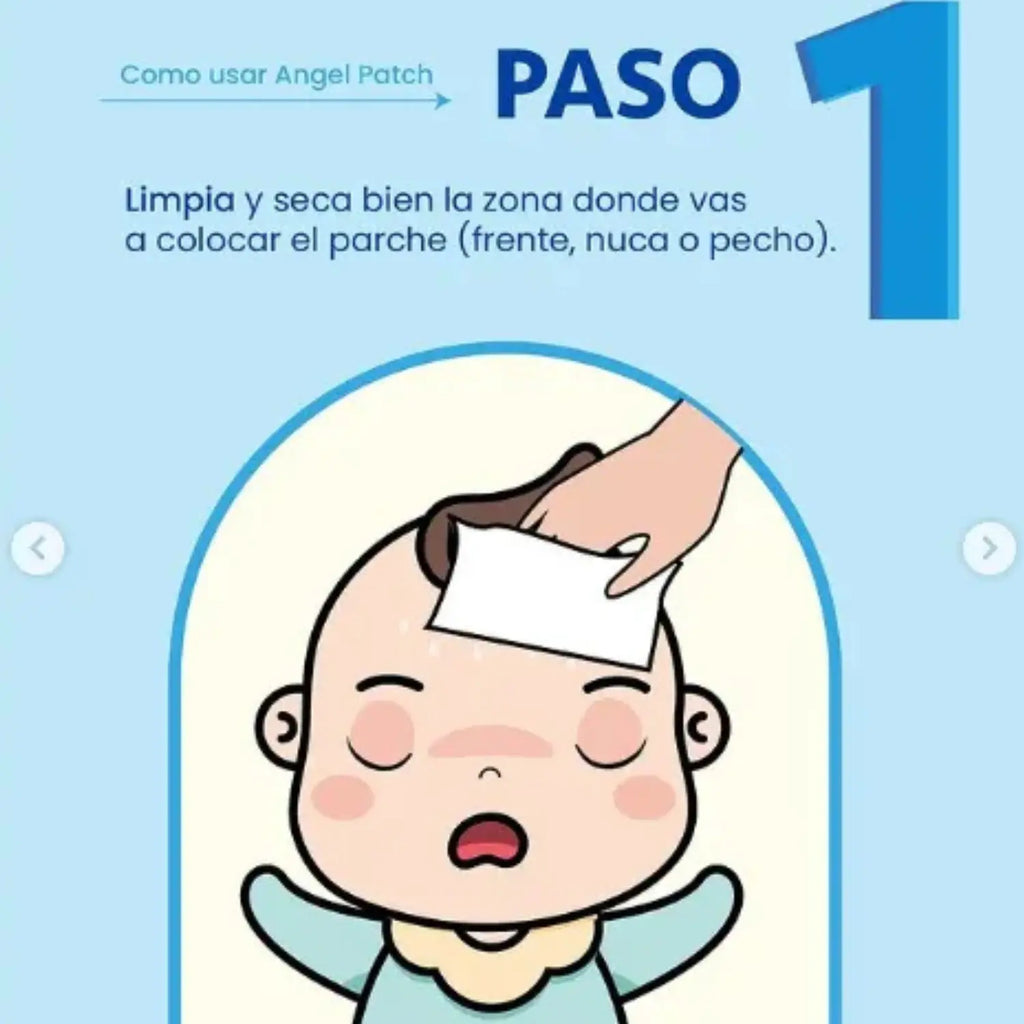 Pedhe Pharma Angel Kids Patch caja con 4 parches de 5x12 cm