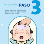 Pedhe Pharma Angel Kids Patch caja con 4 parches de 5x12 cm