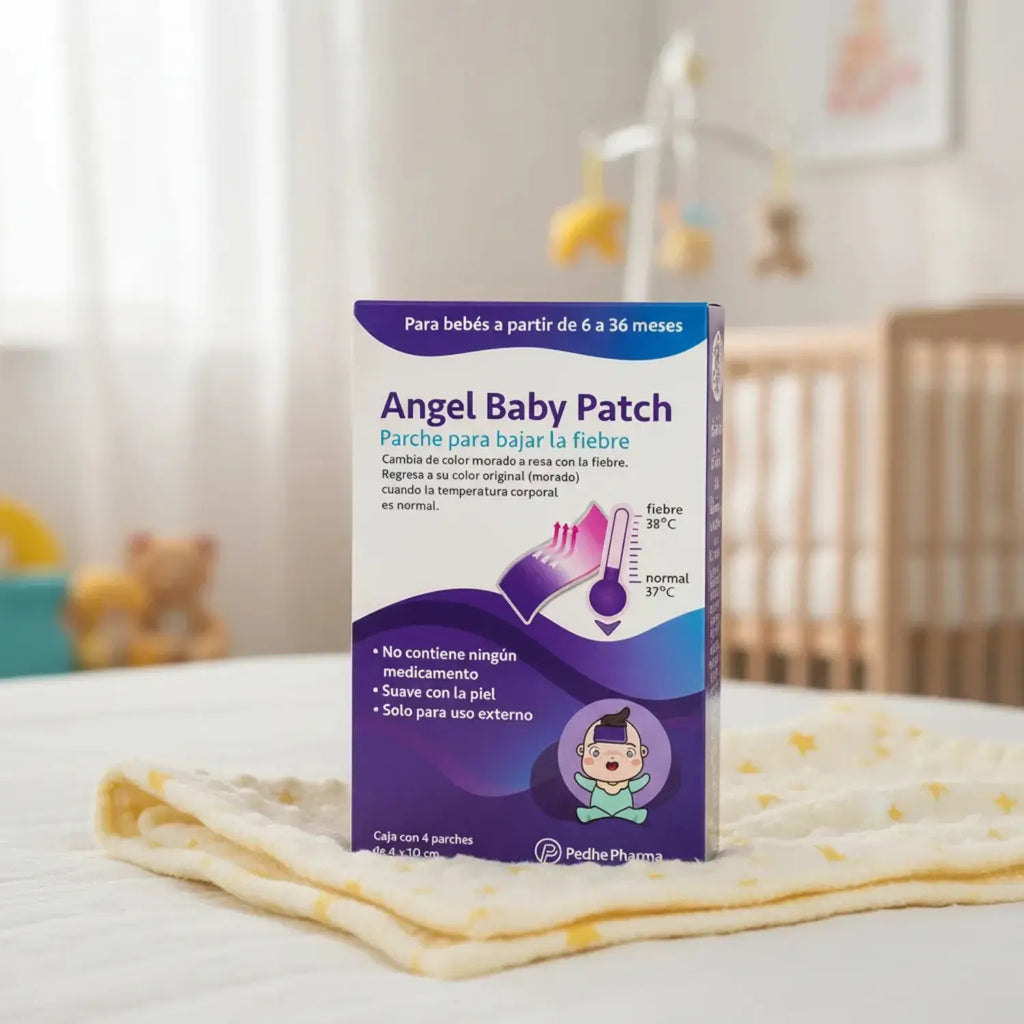 Pedhe Pharma Angel Kids Patch caja con 4 parches de 4x10 cm