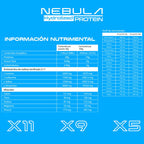 BE Nebula 100% Proteina Whey Isolate 2,2 kg 57 Serv Cookies and Cream
