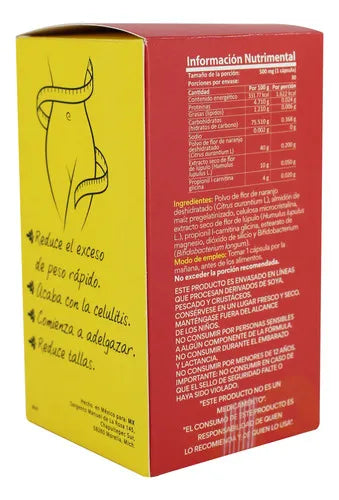 Natural Health Bodygrass | 30 Cápsulas de 500 mg | Fórmula Herbal | Bienestar y Nutrición | Suplemento Alimenticio