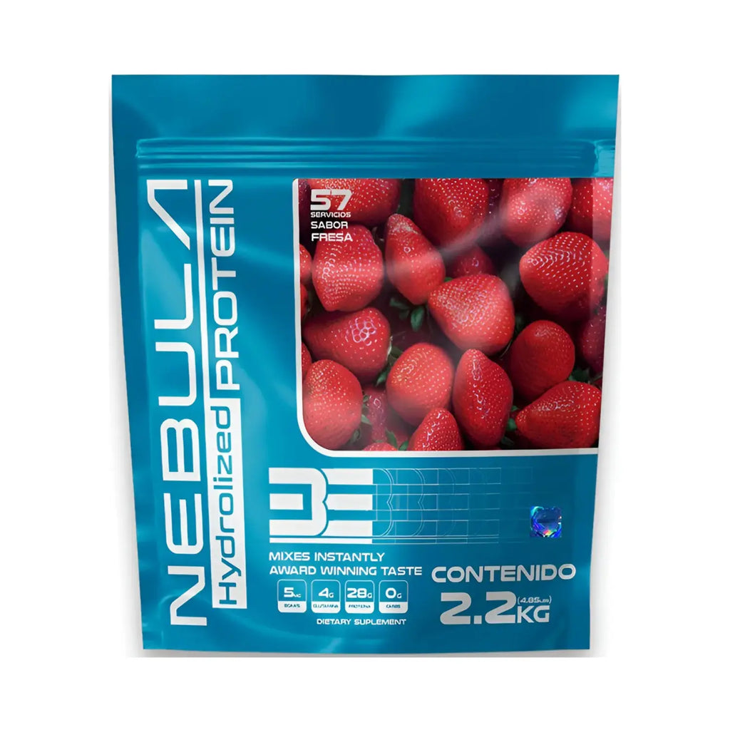 BE Nebula 100% Proteina Whey Isolate 2,2 kg 57 Serv sfn  Fresa