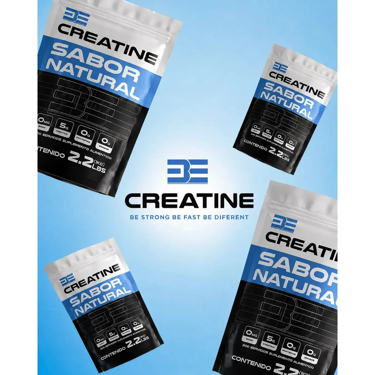 Be Supplement Creatina sabor natural 1kg