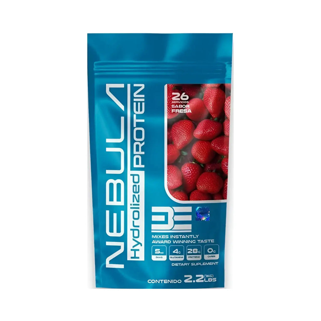 BE Nebula 100% Proteina Whey Isolate 1 kg 26 Serv Sfn/ Fresa