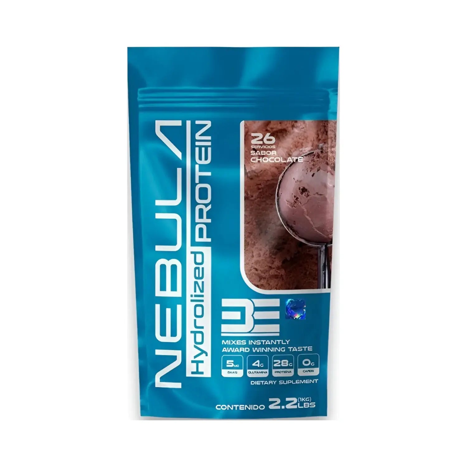 BE Nebula 100% Proteina Whey Isolate 1 kg 26 Serv Sfn/ Chocolate
