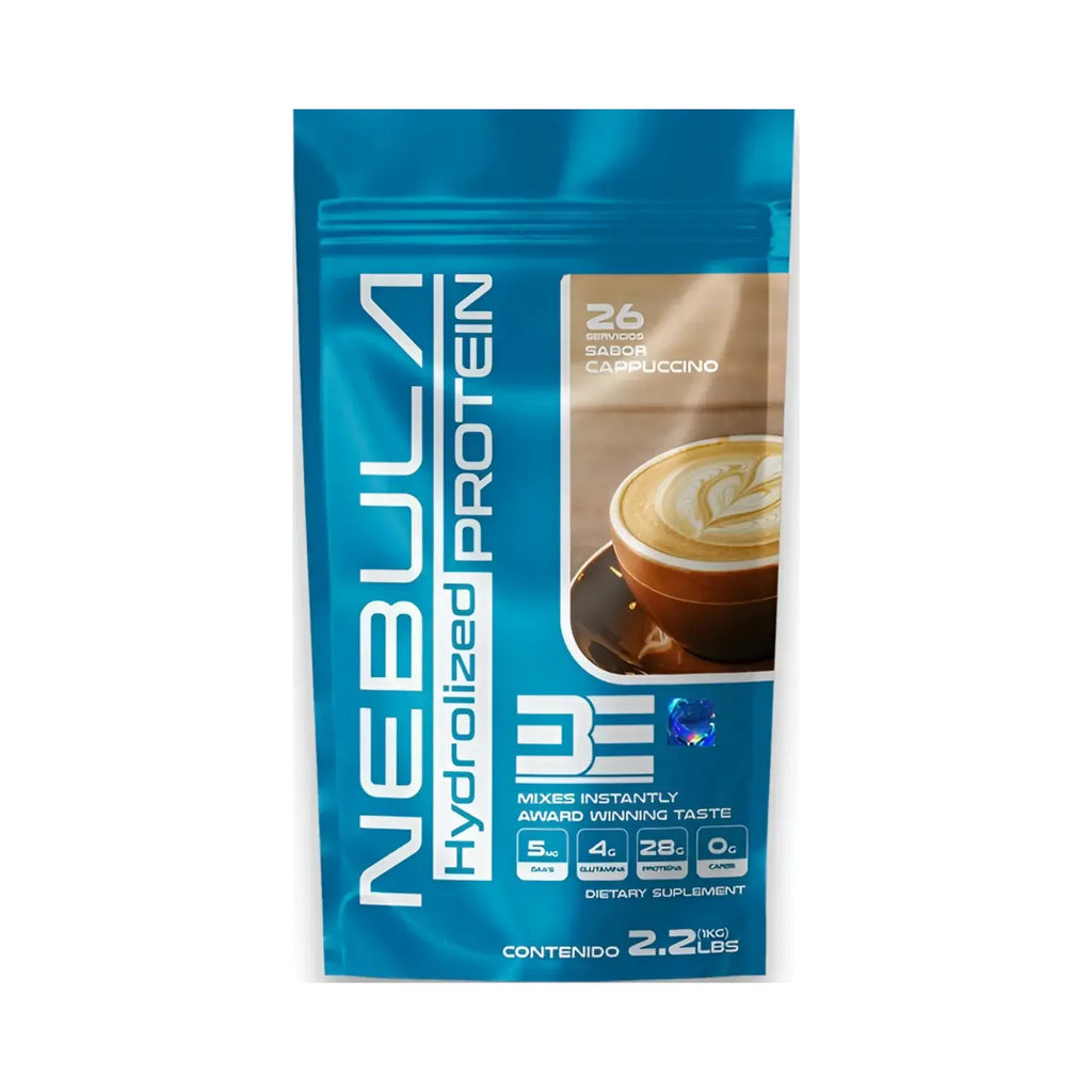 BE Nebula 100% Proteina Whey Isolate 1 kg 26 Serv Sfn/ cappuccino