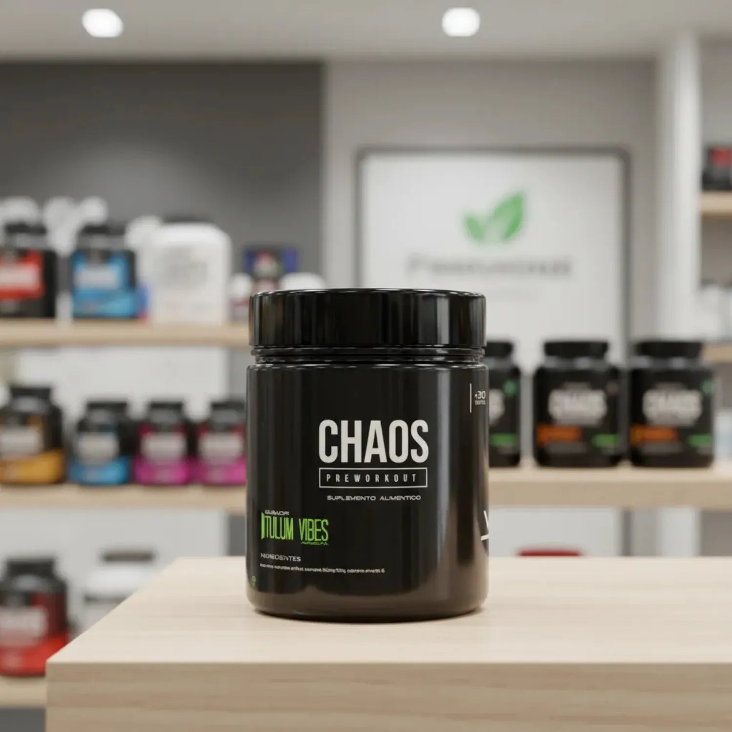 Vitfit Chaos pre entreno 450 grs Tulum vibes