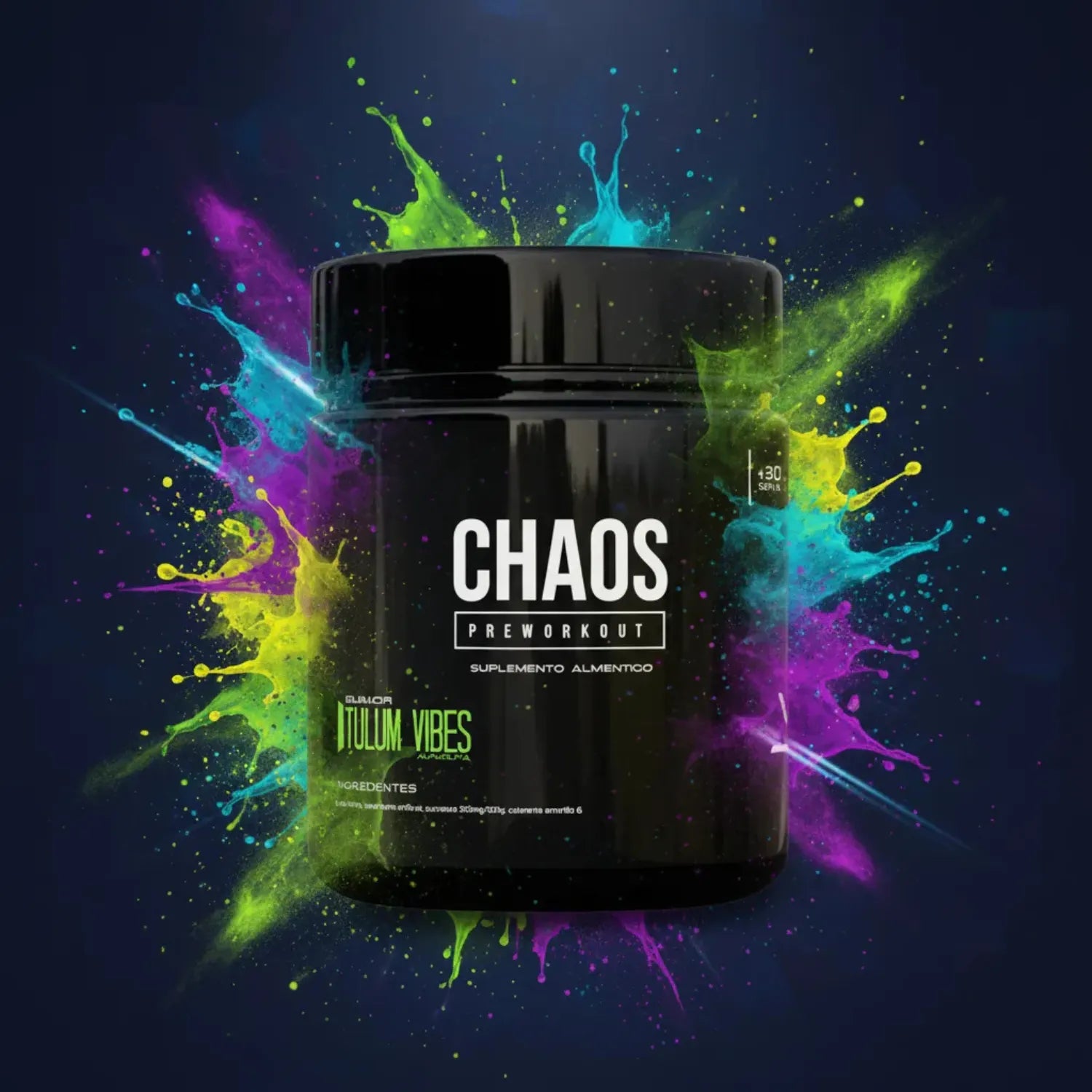 Vitfit Chaos pre entreno 450 grs Tulum vibes