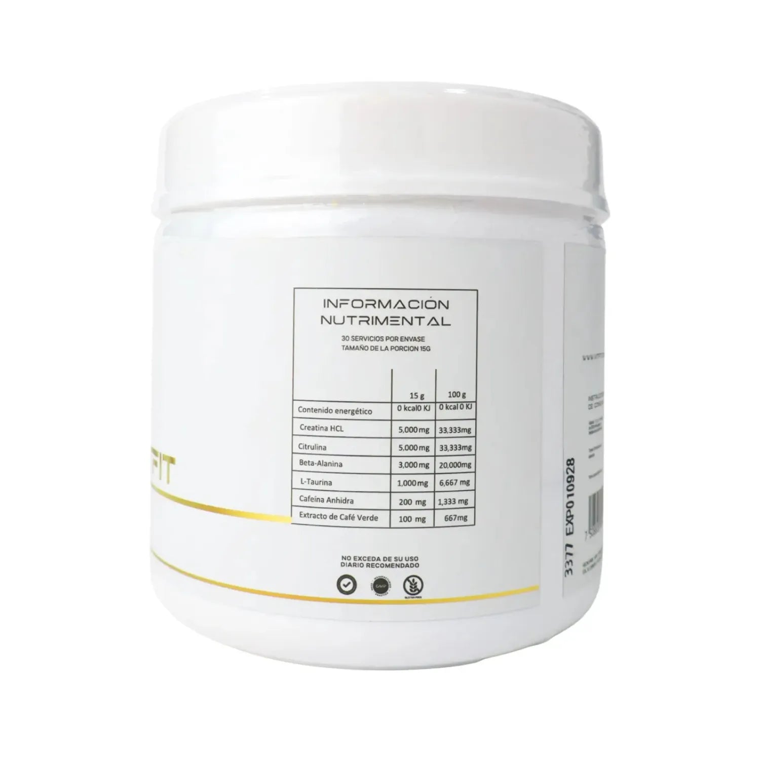 Vitfit Chaos pre entreno 450 grs Mita vibes