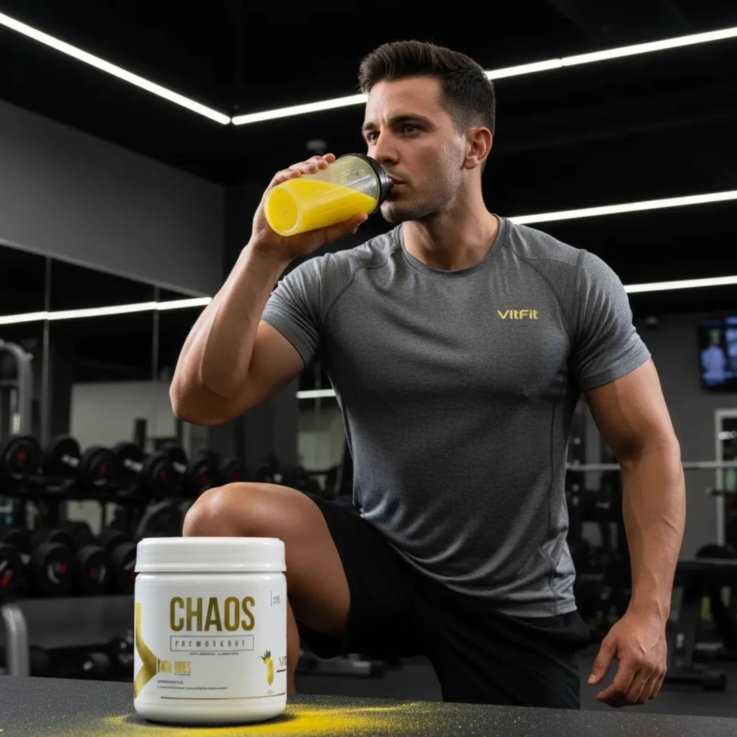 Vitfit Chaos pre entreno 450 grs Mita vibes