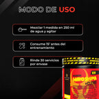 Dark Matter Preentrenador Workout Hiroshima + Clemb Oxido 30 Servicios Sabor Uva