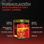 Dark Matter Preentrenador Workout Hiroshima + Clemb Oxido 30 Servicios Sabor Uva
