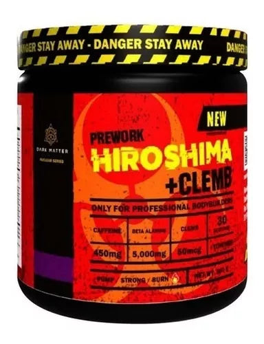 Dark Matter Preentrenador Workout Hiroshima + Clemb Oxido 30 Servicios Sabor Uva