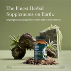 GAIA HERBS | SleepThru con Ashwagandha y Pasiflora | 60 Cápsulas Veganas | Apoyo al Sueño, Relajación y Descanso Nocturno