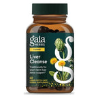 GAIA HERBS | Liver Cleanse con Cardo Mariano, Cúrcuma y Diente de León | 60 Cápsulas Veganas | Apoyo a la Salud Hepática y Bienestar Digestivo
