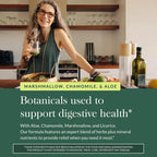 GAIA HERBS | Reflux Relief Alivio del Reflujo con Aloe Vera y Manzanilla | 45 Tabletas Masticables | Apoyo Digestivo y Bienestar Estomacal