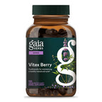 GAIA HERBS | Vitex Berry Extracto de Sauzgatillo 500 mg | 120 Cápsulas Veganas | Apoyo al Equilibrio Hormonal Femenino y Ciclo Menstrual