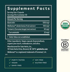 GAIA HERBS | Quercetin Synergy Quercetina 500 mg con Limón y Cúrcuma | 50 Cápsulas Veganas | Apoyo Inmunológico y Antioxidante