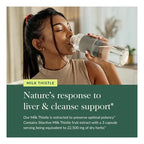 GAIA HERBS | Liver Health Suplemento Hepático con Cardo Mariano y Cúrcuma | 60 Cápsulas Veganas | Apoyo a la Salud del Hígado y Bienestar Digestivo