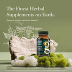 Gaia Herbs Thyroid Support | 60 Cápsulas Vegetales | Yodo y Extractos Herbales | Bienestar Metabólico | Suplemento Alimenticio
