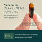 Gaia Herbs Thyroid Support | 60 Cápsulas Vegetales | Yodo y Extractos Herbales | Bienestar Metabólico | Suplemento Alimenticio