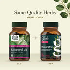 Gaia Herbs Resveratrol 150 | 50 Cápsulas Vegetales | Antioxidantes Naturales | Bienestar Cardiovascular | Suplemento Alimenticio