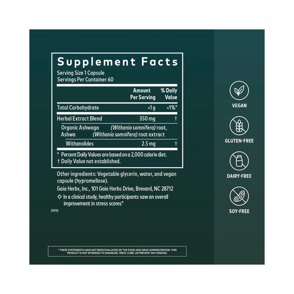 Gaia Herbs Ashwagandha Root