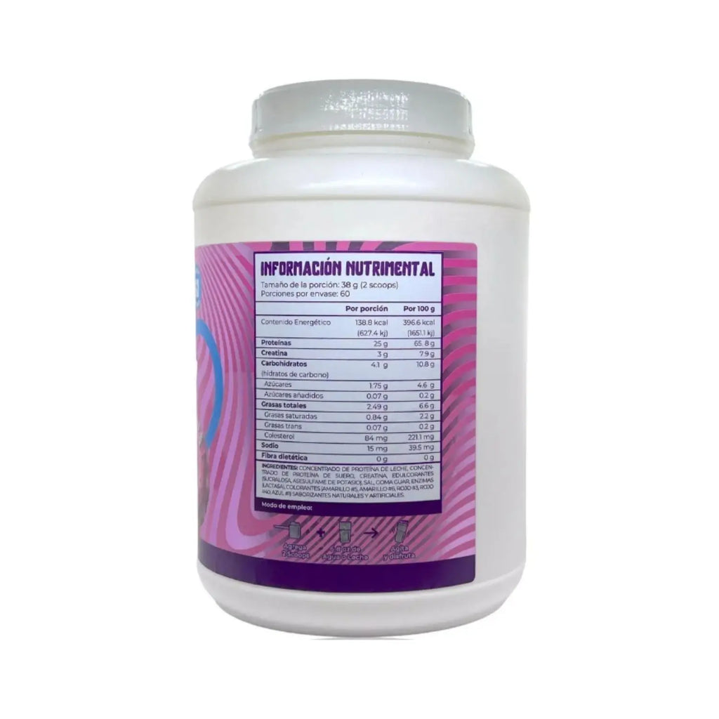 Munchieslab Proteína Whey 100% Suero De Leche 60 Serv Sfn Dona Rosa