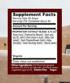 Herbs Etc. Kava Cool Complex | Extracto Herbal Líquido 30 ml | Kava y Manzanilla | Relajación y Bienestar Emocional | Suplemento Alimenticio