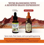 HERBS ETC. | Stress ReLeaf Tónico Herbal con Ashwagandha, Pasiflora y Albahaca Sagrada | 30 ml (1 oz) | Apoyo al Estrés y Relajación Natural