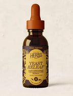 HERBS ETC. | Yeast ReLeaf Extracto Líquido con Pau D'Arco, Ajo y Cuasia | 30 ml (1 oz) | Apoyo al Equilibrio de la Flora Intestinal y Bienestar Digestivo