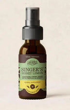 Herbs Etc. Singer's Saving Grace Honey Lemon | Spray Herbal 30 ml | Miel y Limón | Cuidado de la Voz y Garganta | Suplemento Alimenticio