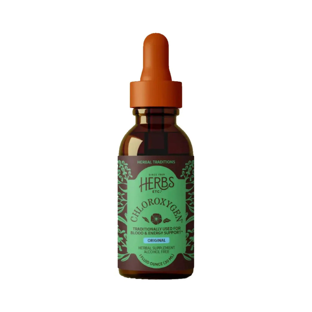 Herbs Etc., ChlorOxygen, Concentrado de clorofila, Sin alcohol, 30 ml (1 oz. líq.)