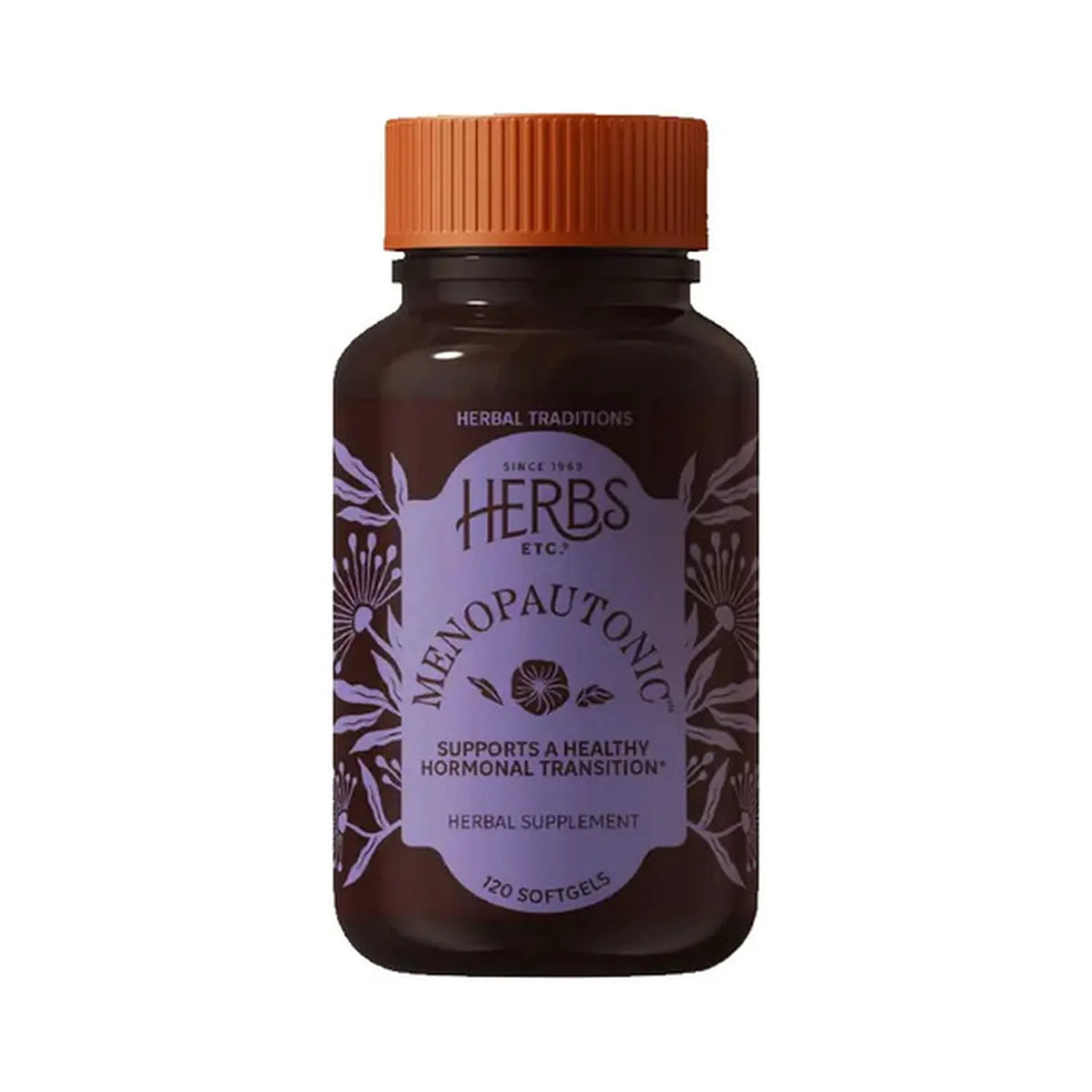 Herbs Etc. Menopautonic | 120 Cápsulas Blandas | Equilibrio Hormonal y Bienestar Femenino | Suplemento Alimenticio