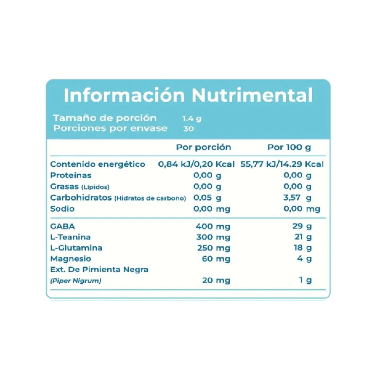 Ultra Pure supps Alivio Del Estres Gaba Y Teanina 60caps Sfn