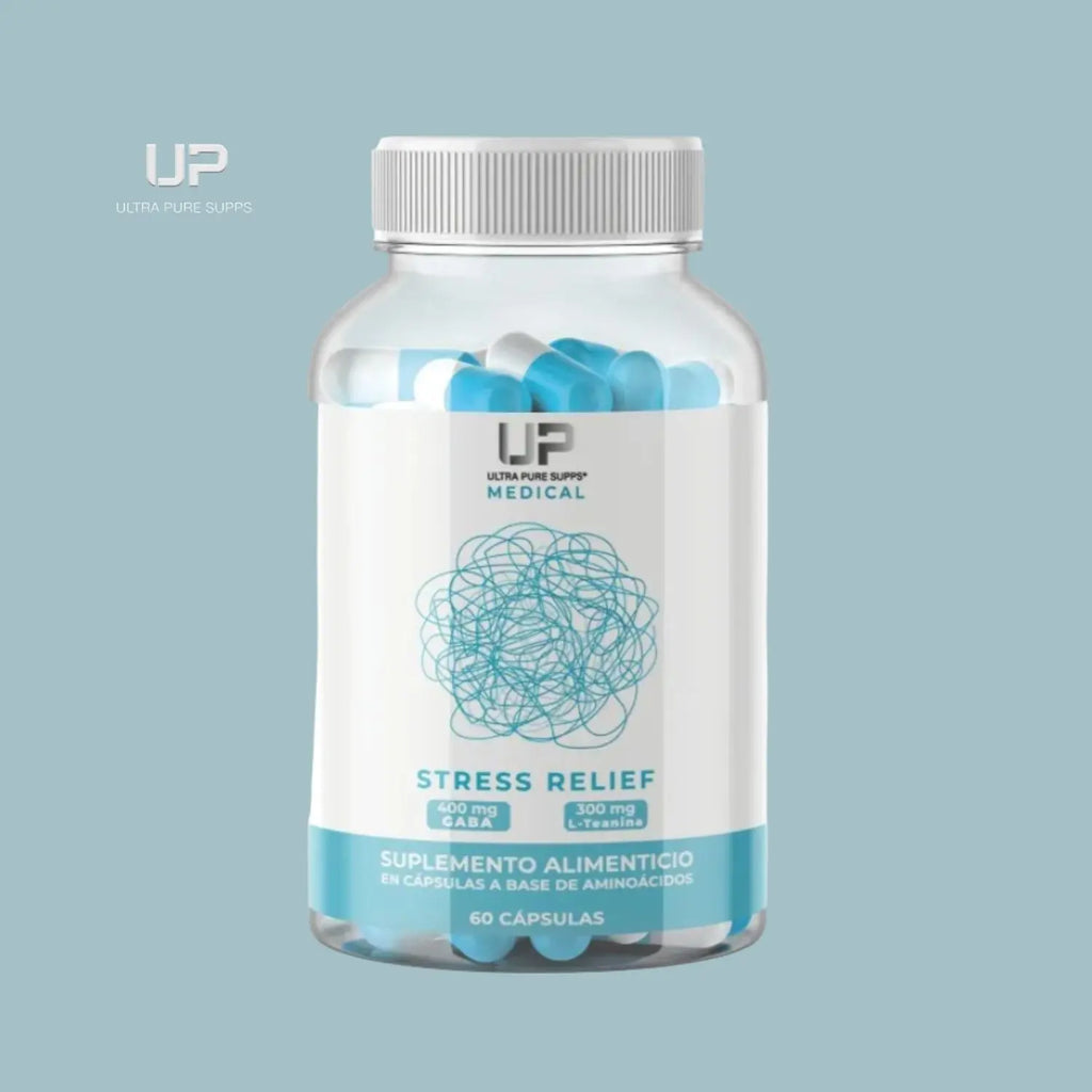 Ultra Pure supps Alivio Del Estres Gaba Y Teanina 60caps Sfn