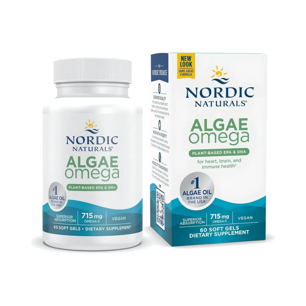 Nordic Naturals Algae omega, Omega de algas 60 SOFTGELS sfn